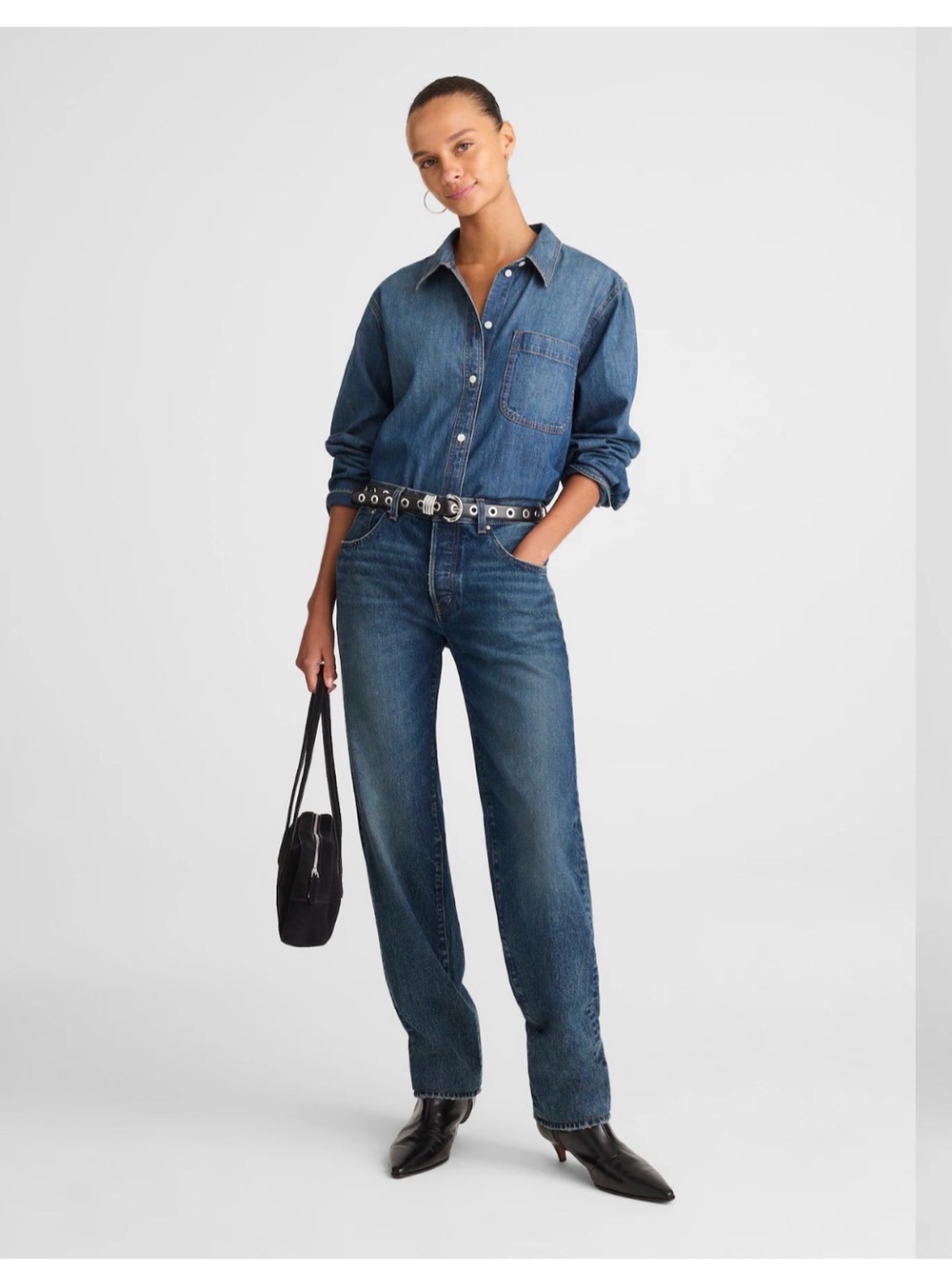 Madewell “The Tall Dean Easy Straight” Jean. Size 28 TALL. NWT